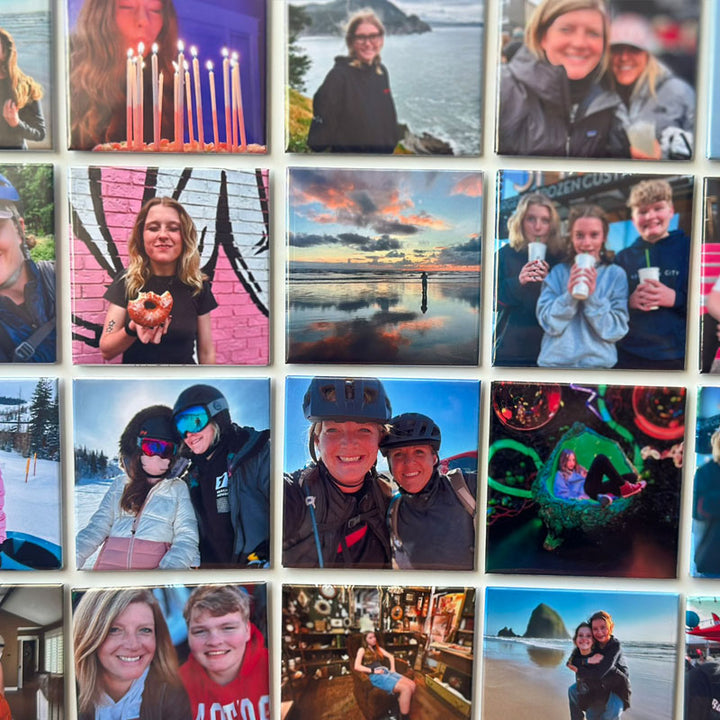 Custom Photo Magnet – 3"x3" Personalized Keepsake & Gift Idea