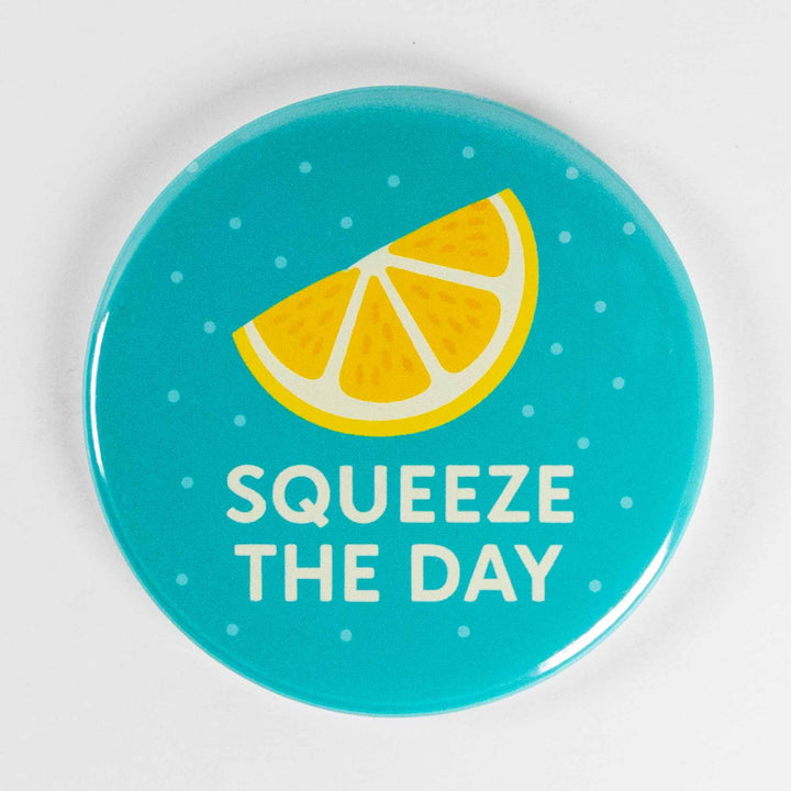 Squeeze the Day – Citrus Magnet & Button