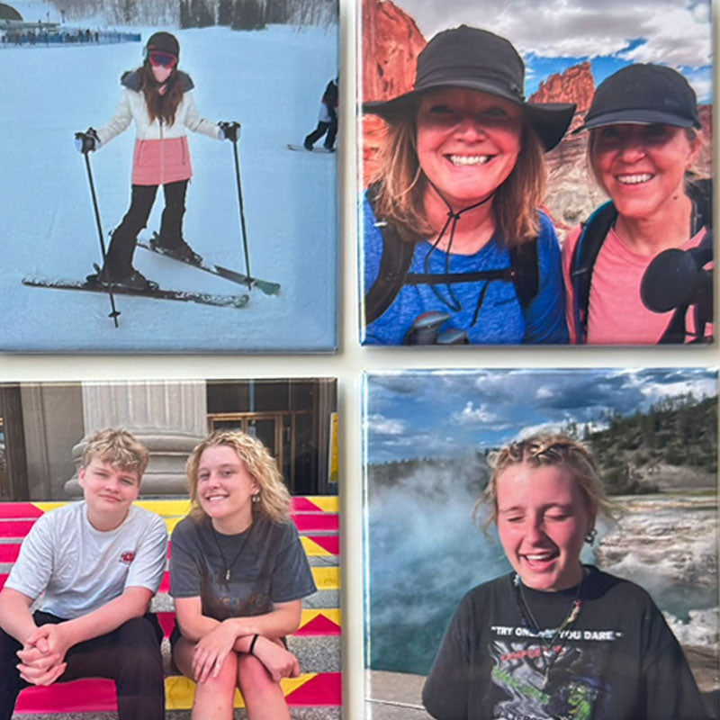 Custom Photo Magnet – 3"x3" Personalized Keepsake & Gift Idea