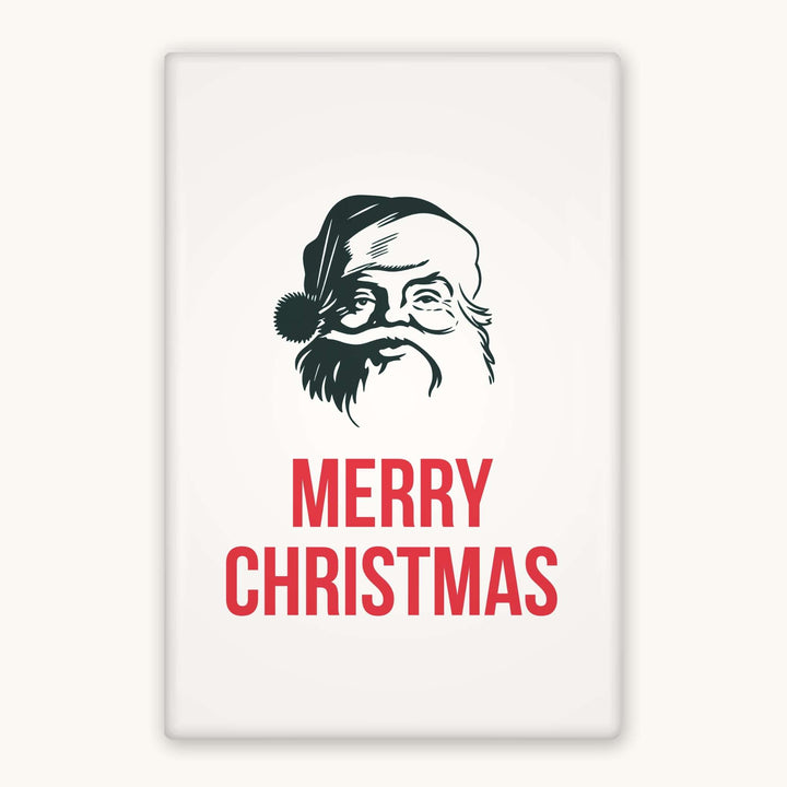 Merry Christmas Santa 2x3 Magnet