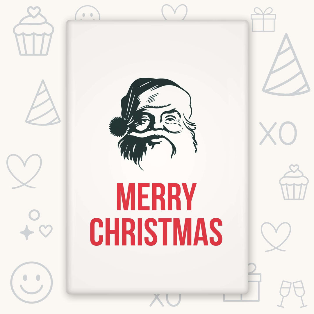 Merry Christmas Santa 2x3 Magnet