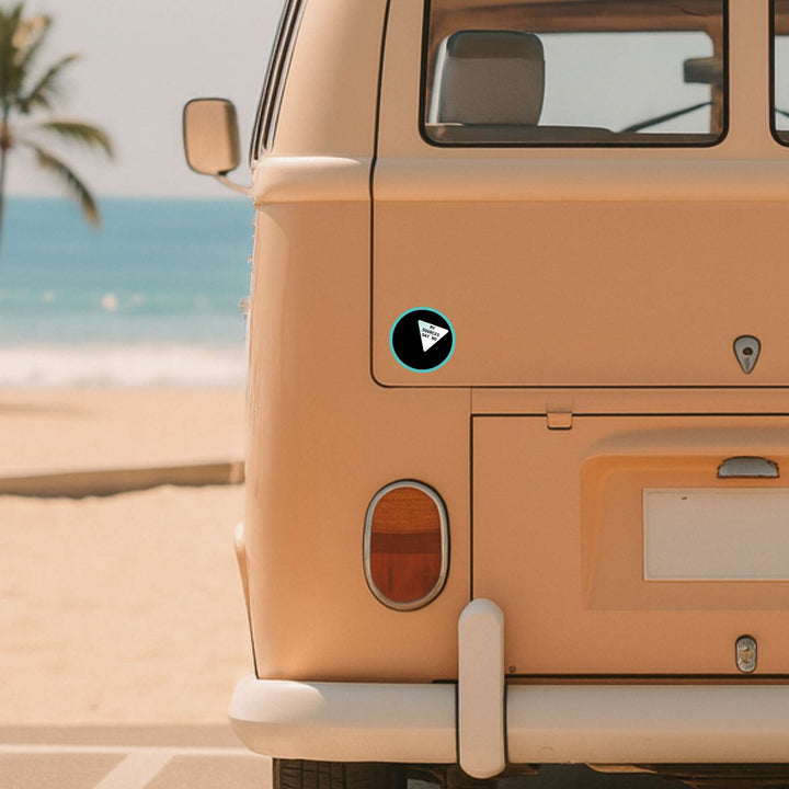 My Sources Say No 3x3 Sticker